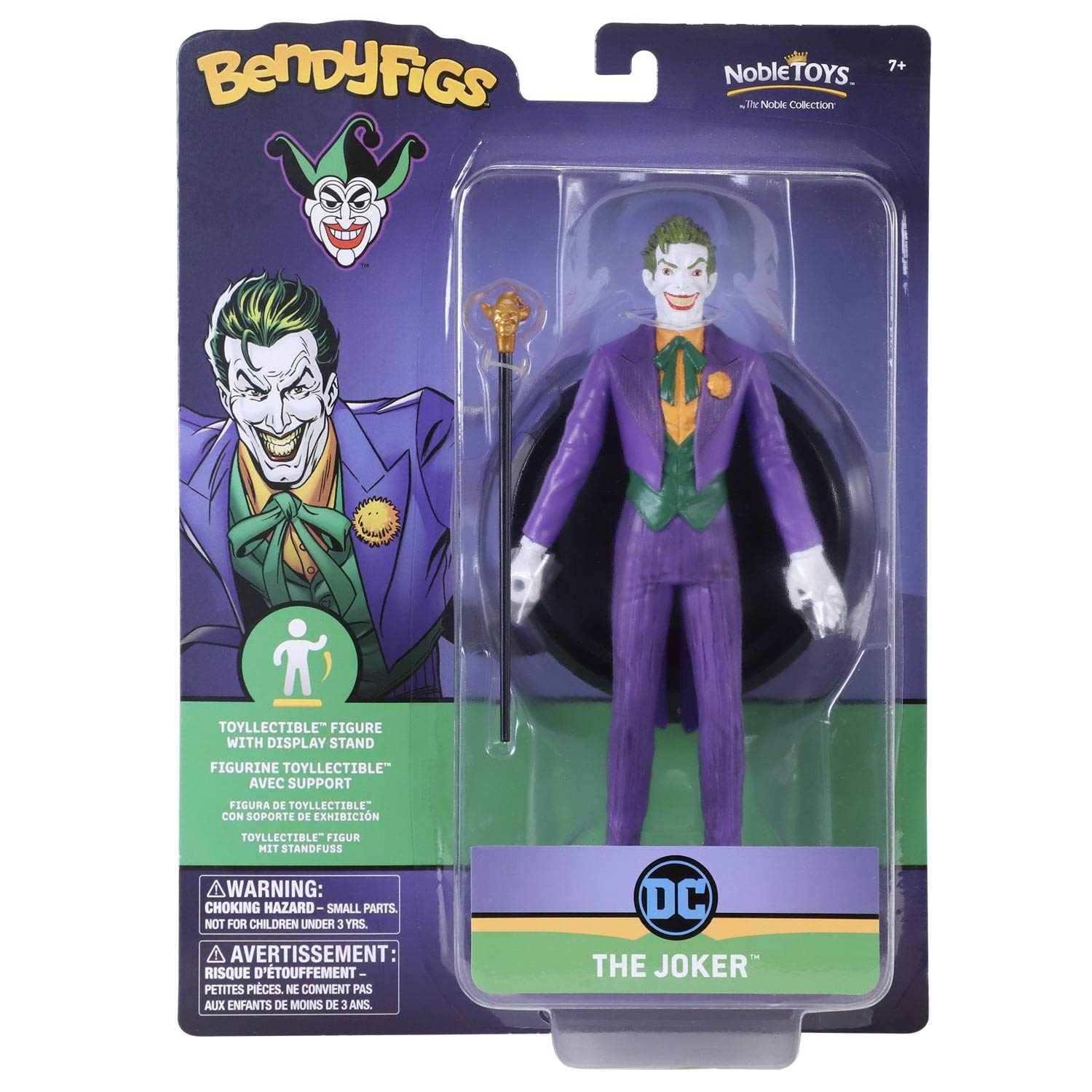 The Noble Collection Figurine malléable Joker 17cm The Noble Collection Figurine malléable Joker 17cm